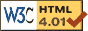 valid HTML4.01